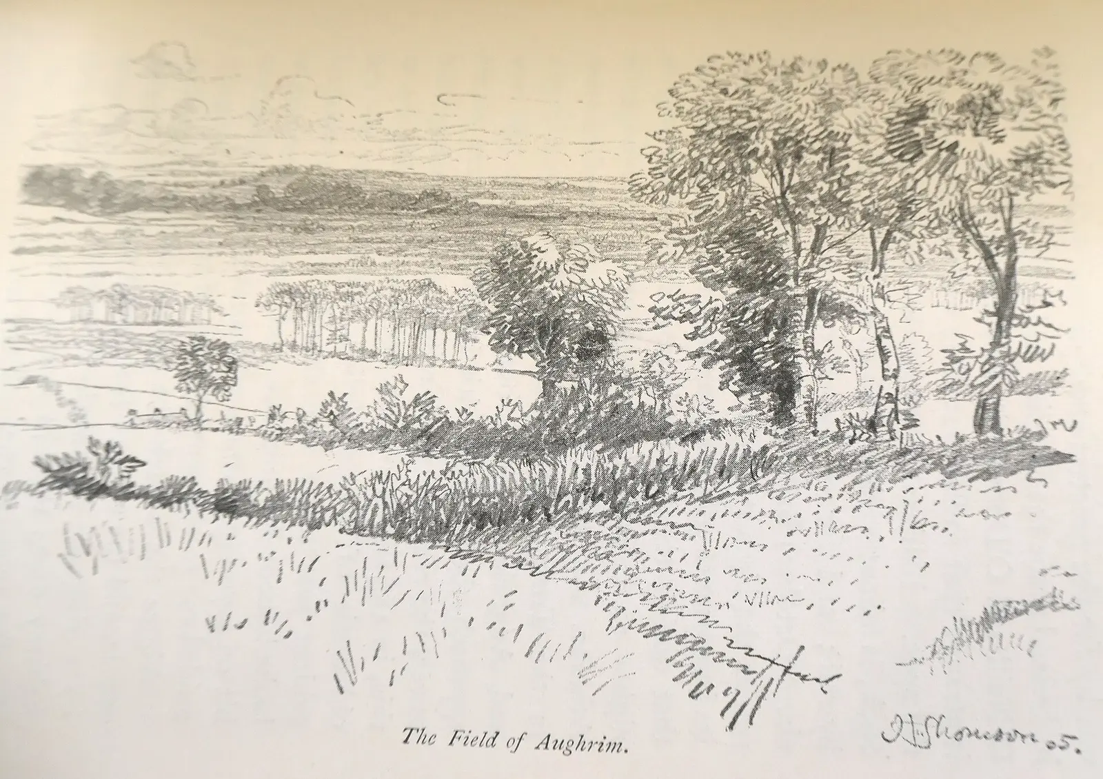The Field of Aughrim, 1905