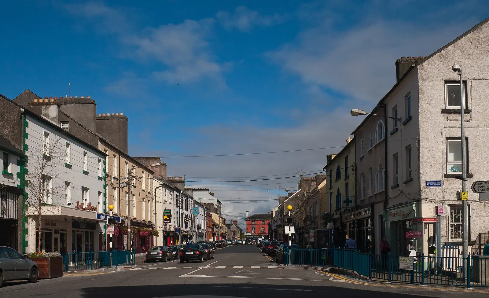 View of the Main Street, looking north-east.