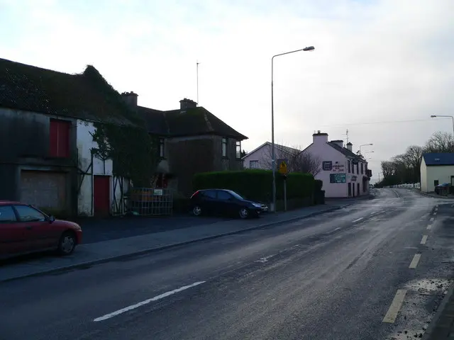 Ballinderreen Village.