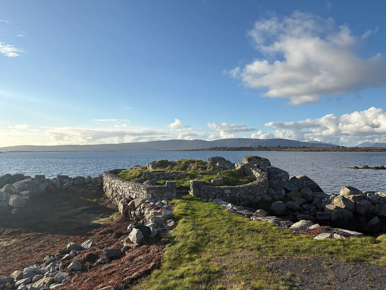 Cillín (unconsecrated burial ground) in Bealadangan, Co. Galway