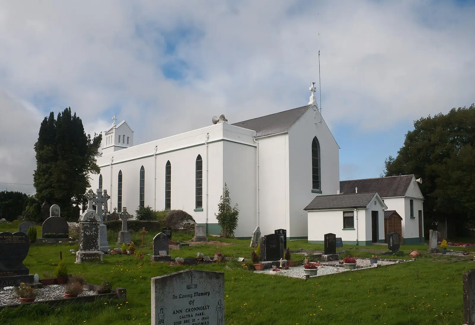 South-east view of the church.
