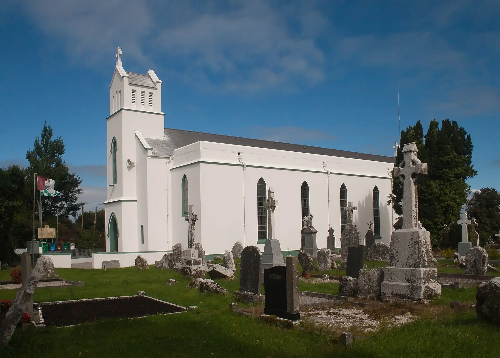 South-west view of the church.