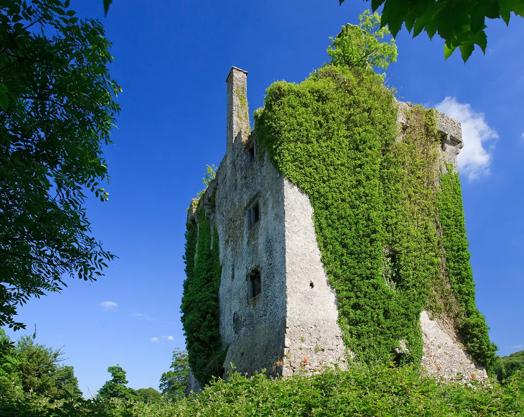 Castle Hackett from the east