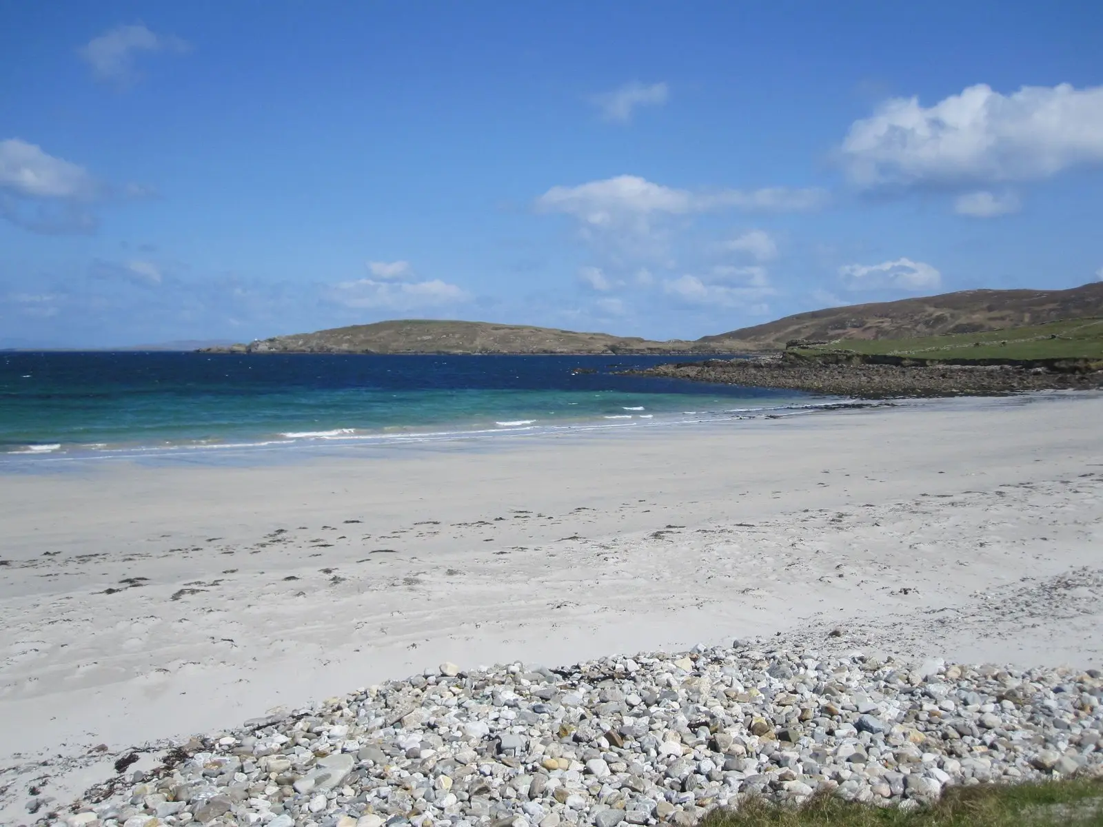 Beach at Sellerna Bay (part of Cleggan Bay) looking north east