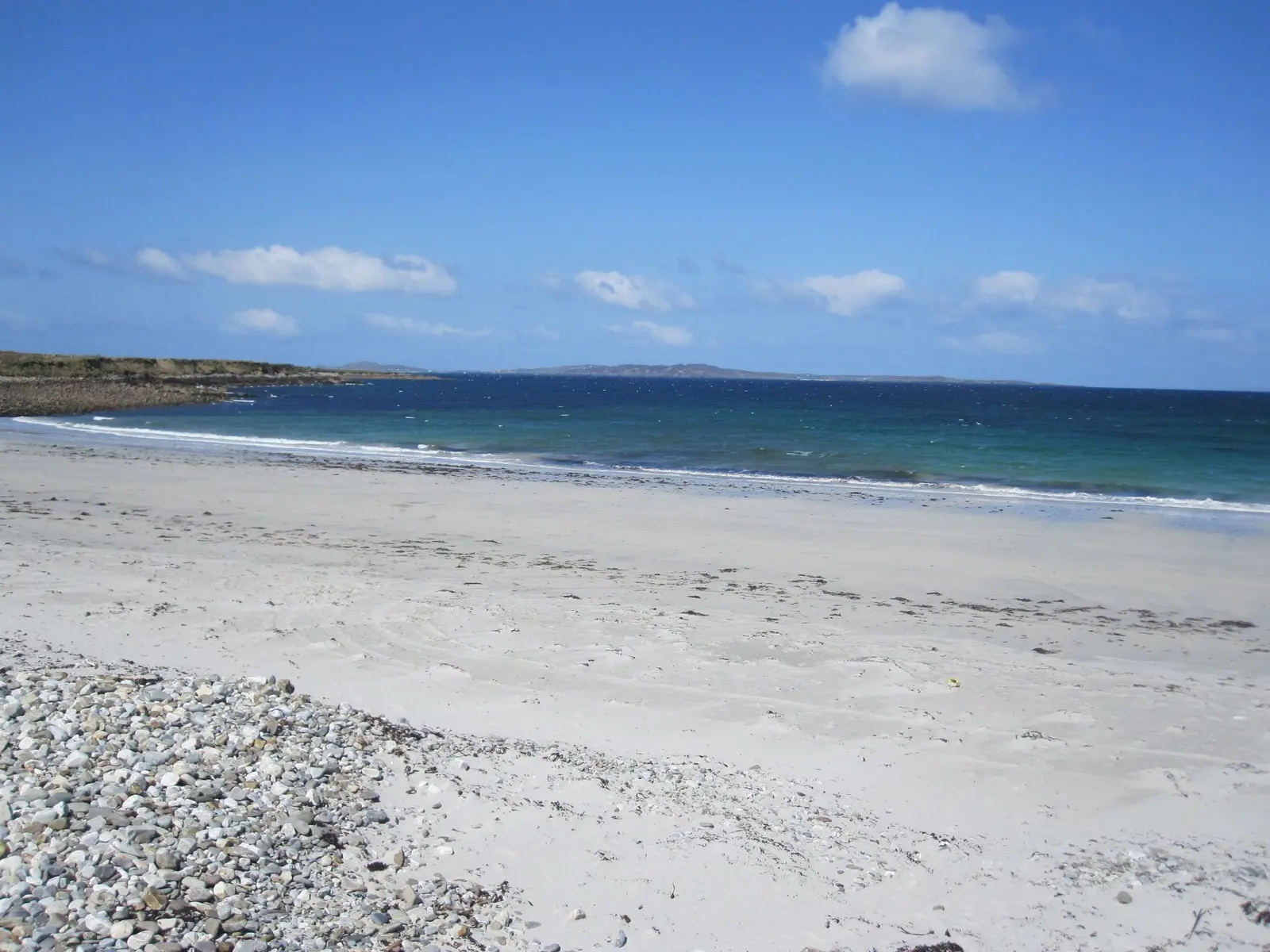 Beach at Sellerna Bay (part of Cleggan Bay) looking north west