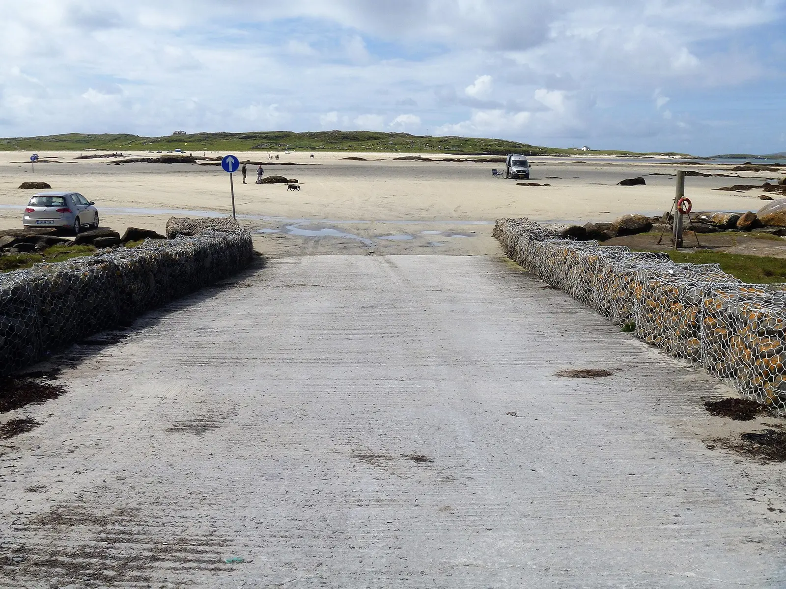 Down to the sand