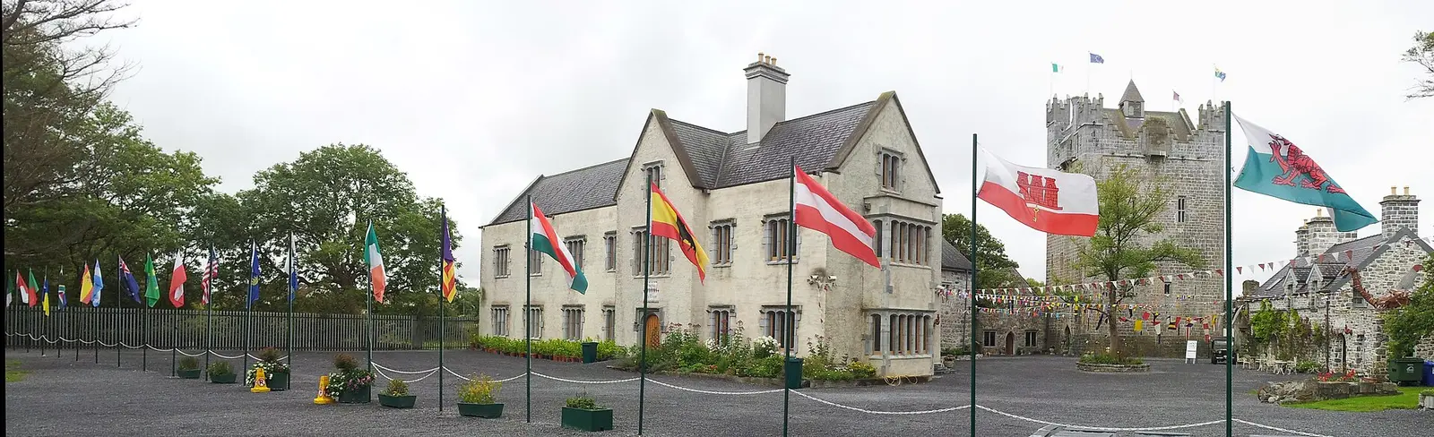 Claregalway Castle complex