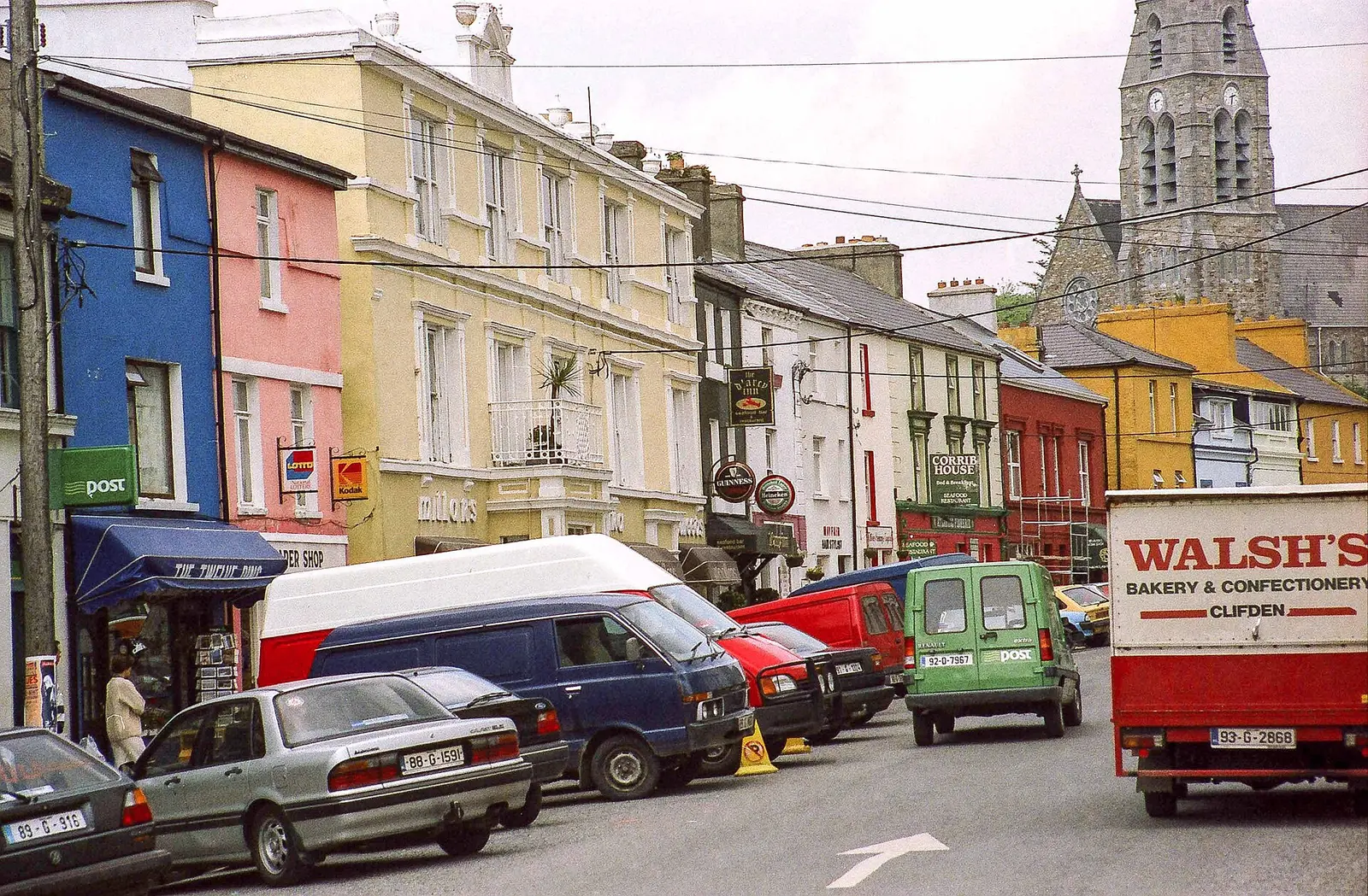 Main Street, Clifden, County Galway - May 1994