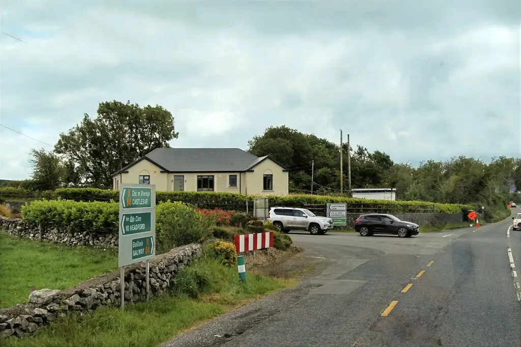 Crossroads on the N84 near to Corrandulla