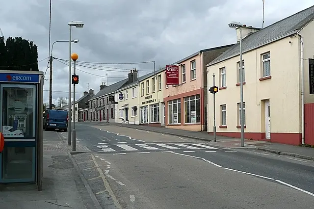 Craughwell This is the main road through the centre, the N6 Galway to Loughrea road. I had to wait some…