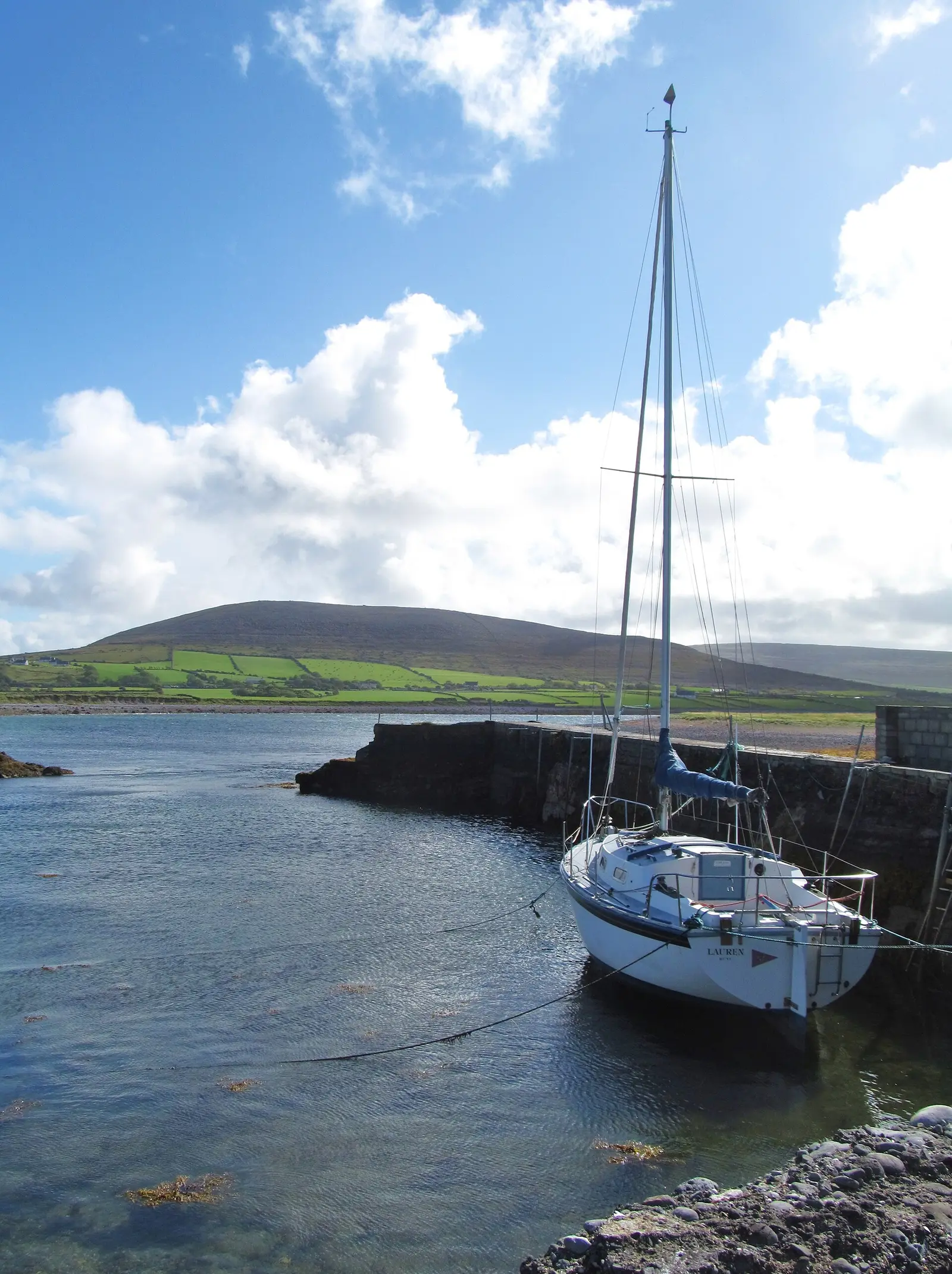 Jetty by Ballyvaghan Bay