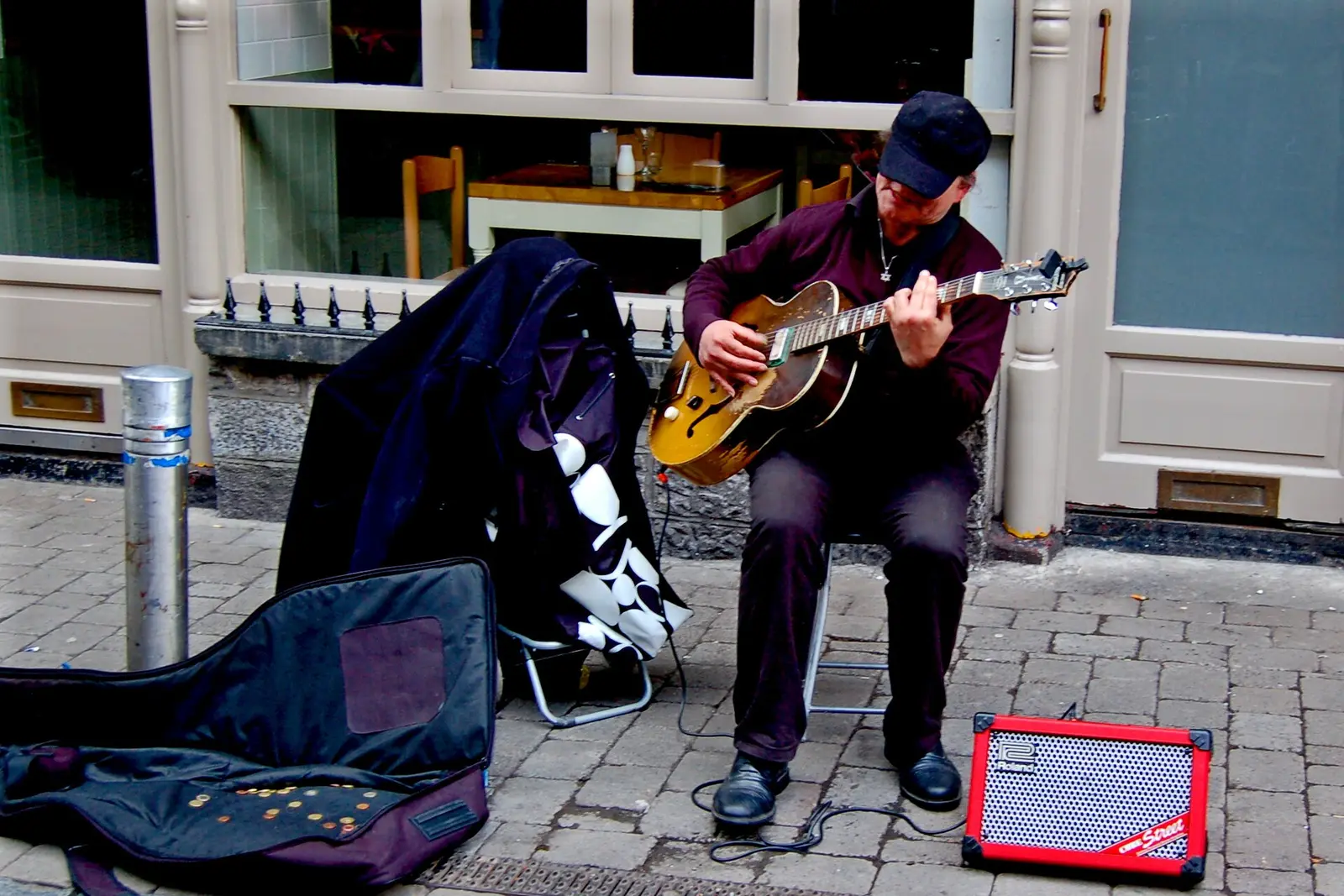 Galway - Quay Street - Street Musician