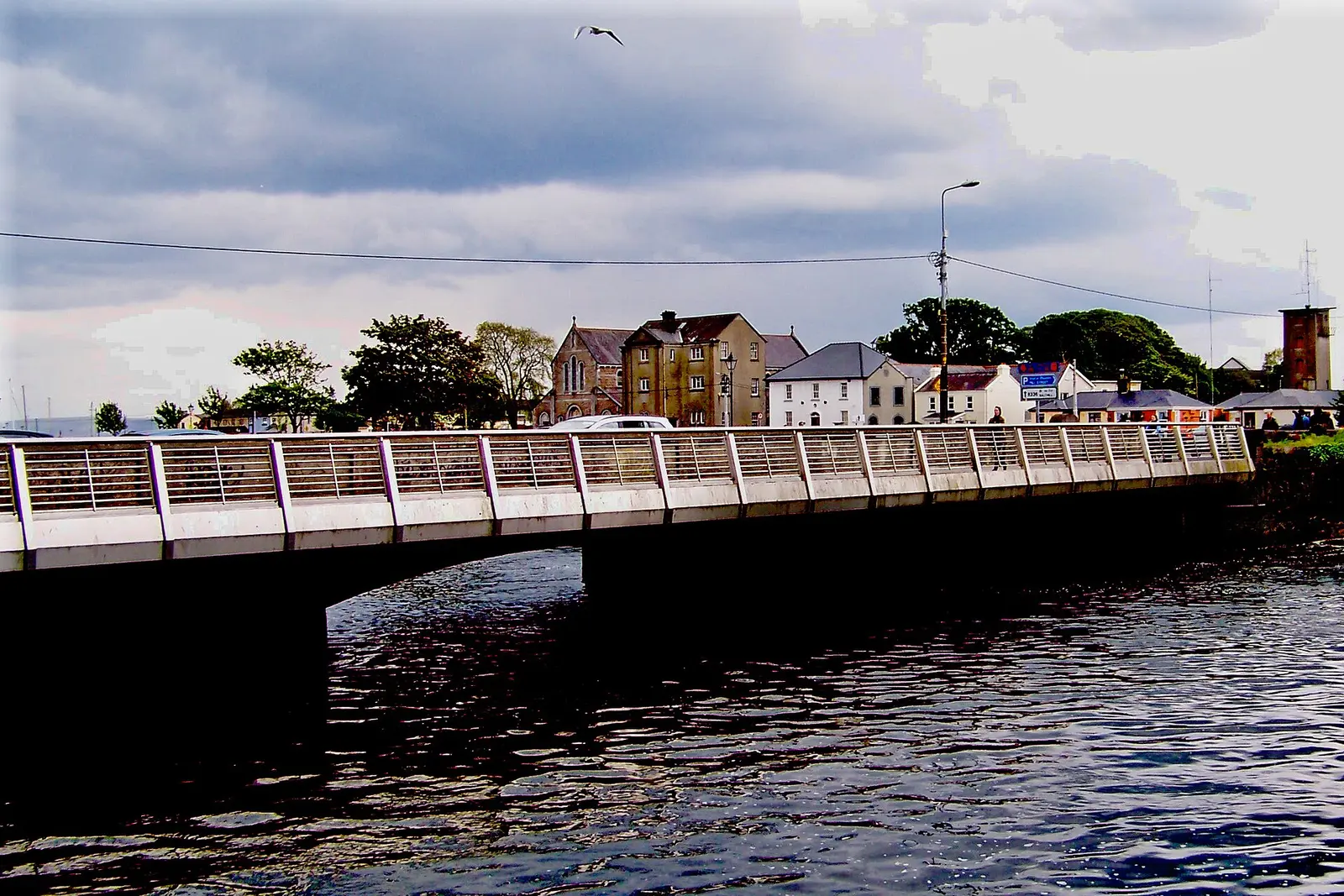 Galway - River Corrib and Wolfe Tone Bridge