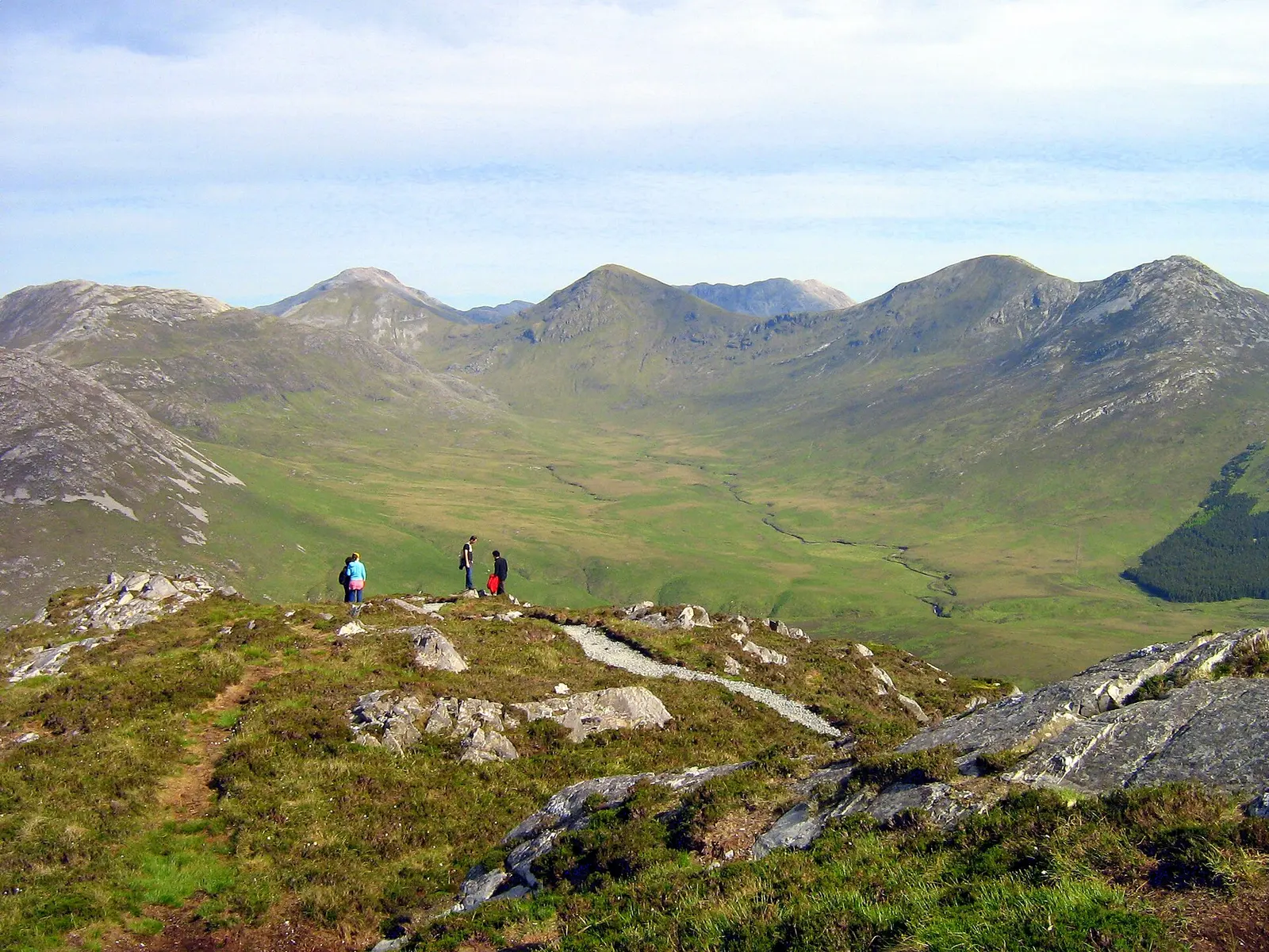 Twelve Bens in Connemara Ireland