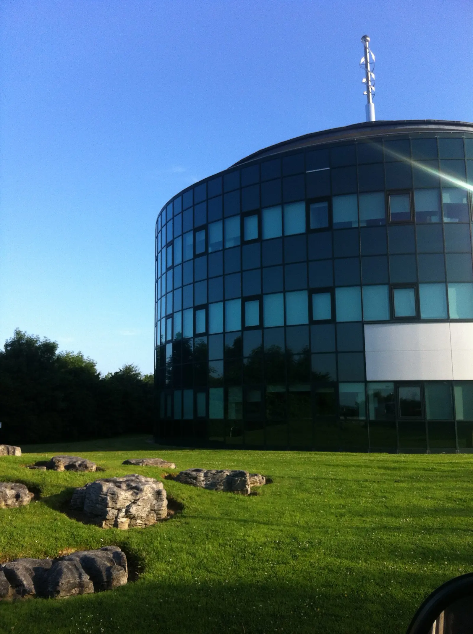 Office building and landscaping in Galway
