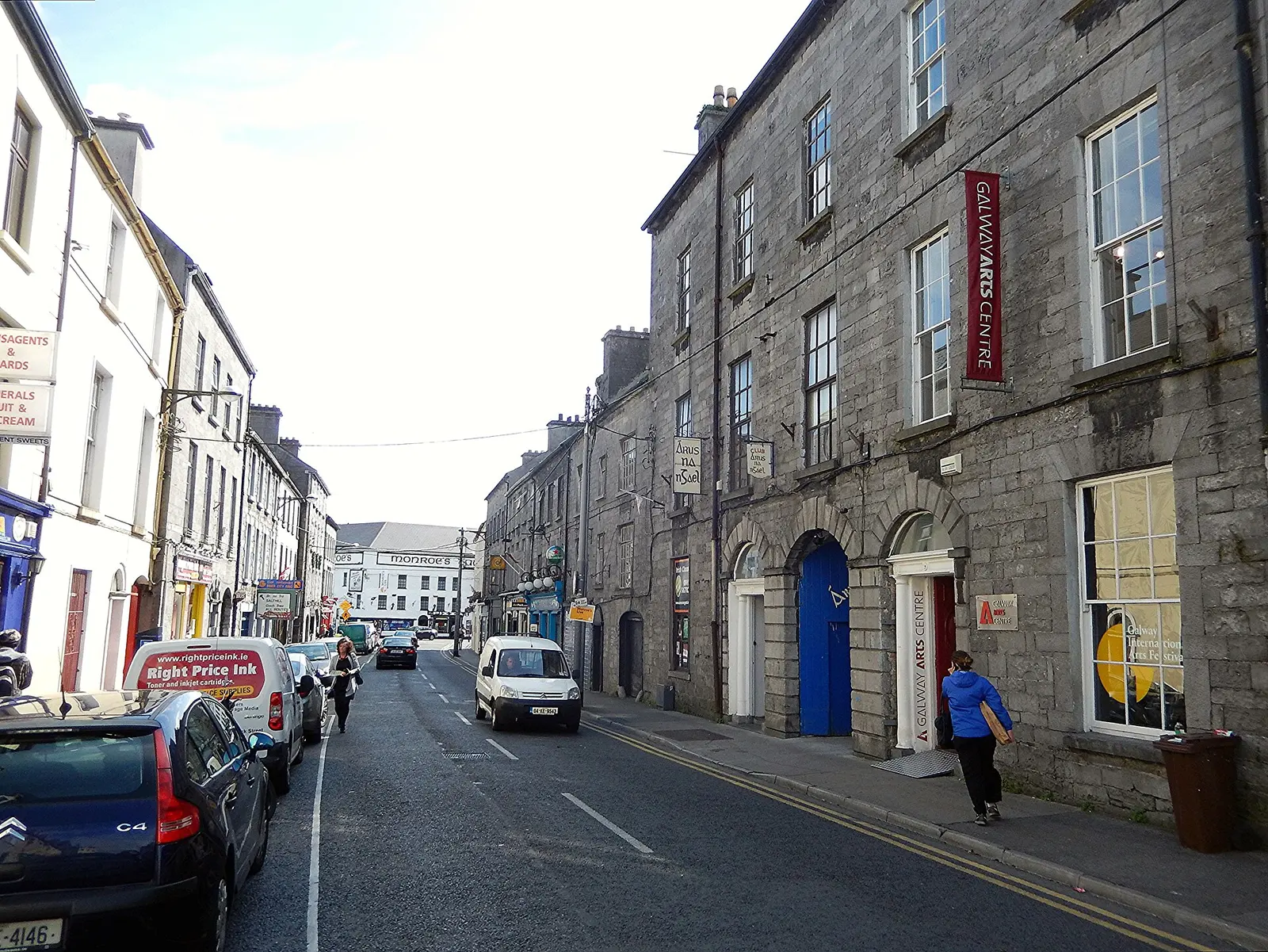 Exterior of Galway Arts Centre in 2014