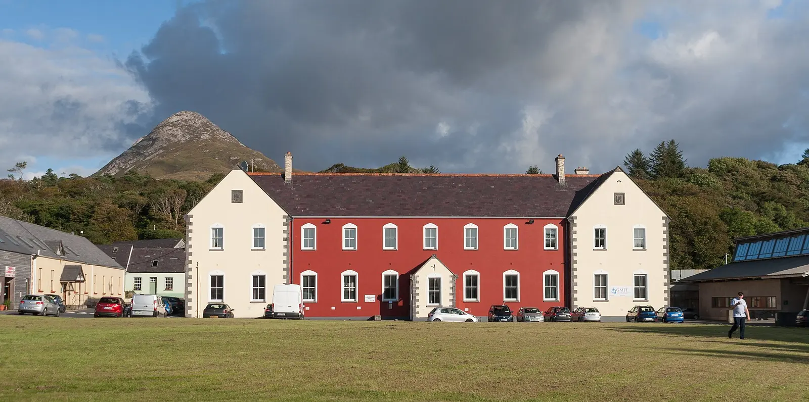 Former St. Joseph's Industrial School for boys of the Christian Brothers, built in 1886–1887 after the designs by the architect William Hague (1836–1899). The s