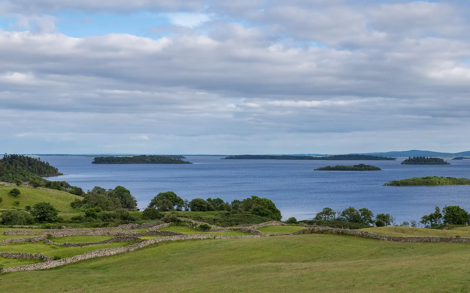 View on Lough Corrib, south of Clonbur