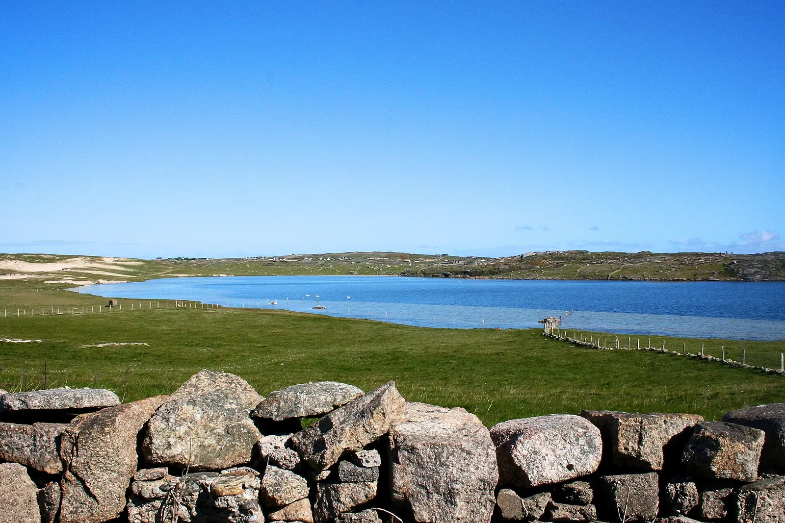 Fahy Lake, Omey Island, Connemara, Co. Galway, Ireland