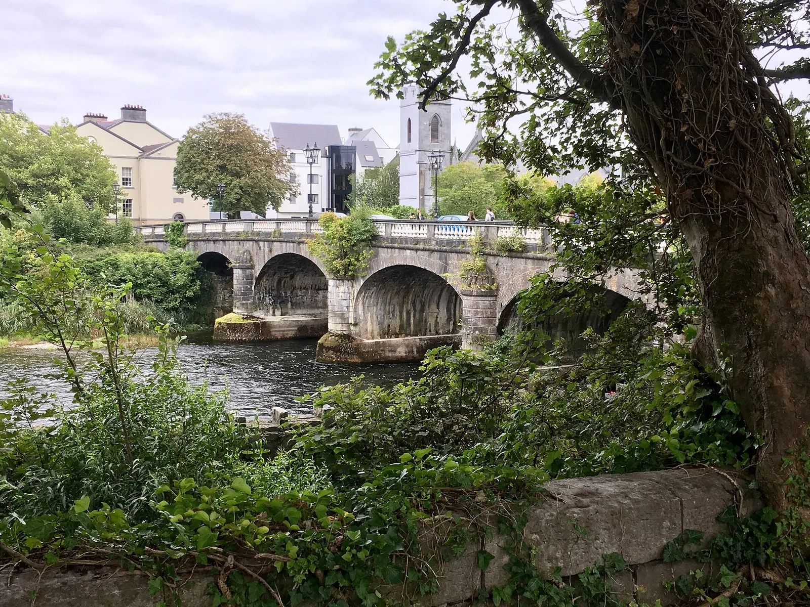 Galway, Salmon Weir Bridge.