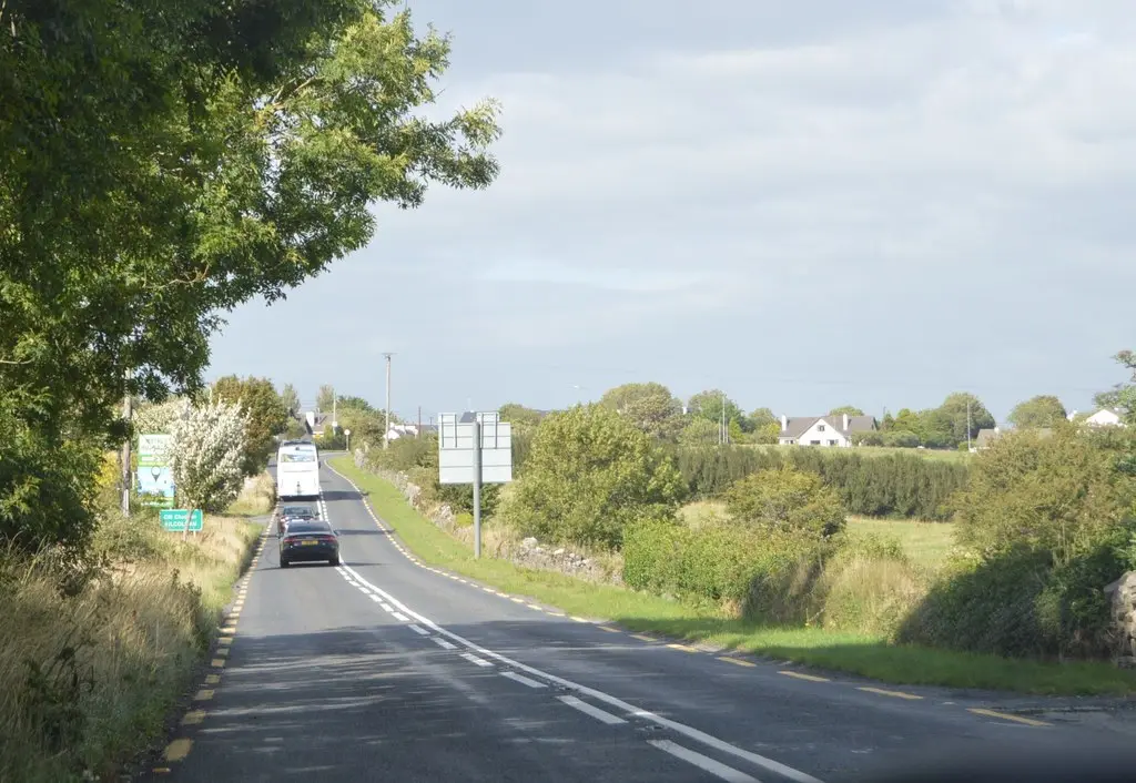 N67 entering Kilcolgan