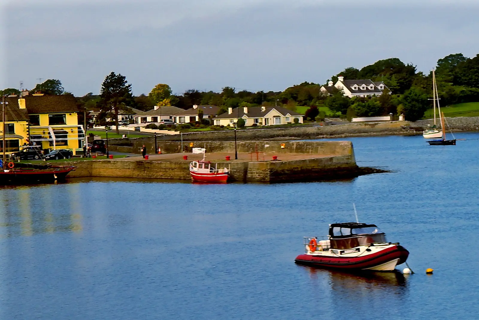 County Galway - Kinvarra Town Harbour along N67