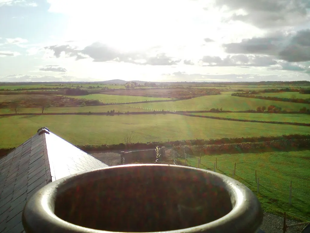 Knockma seen across the fields