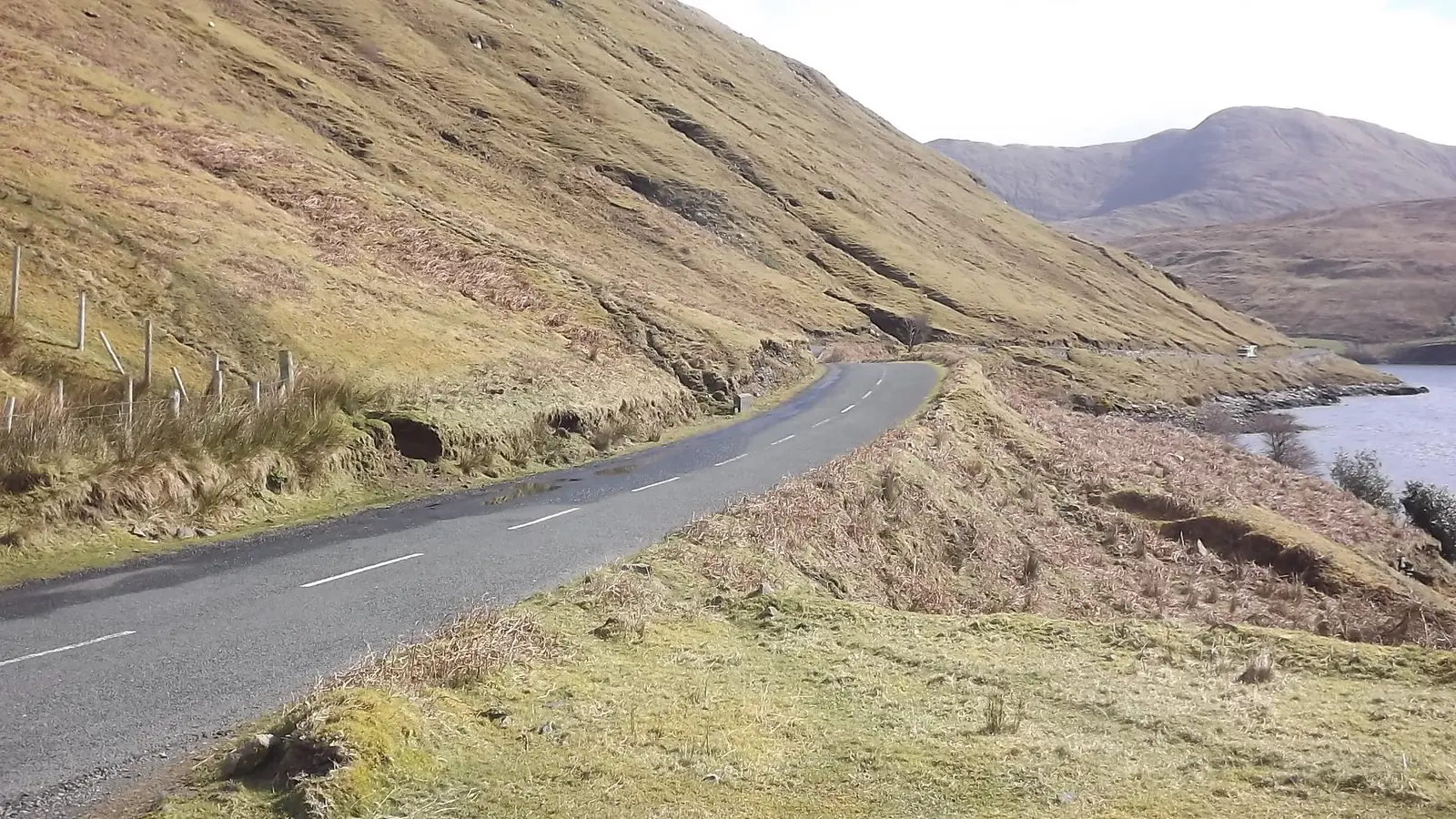 Road on the north shore of Killary Harbour