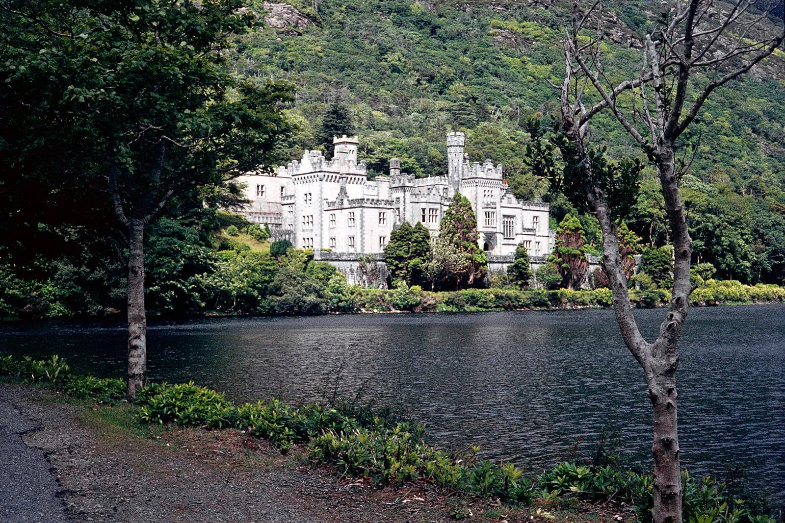 Kylemore Abbey near Letterfrack in County Galway