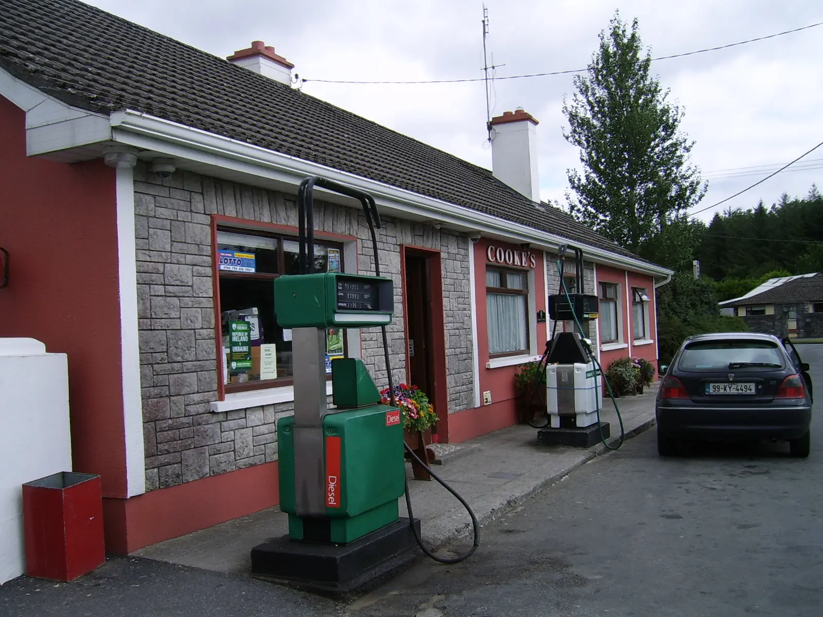 Monivea gas station