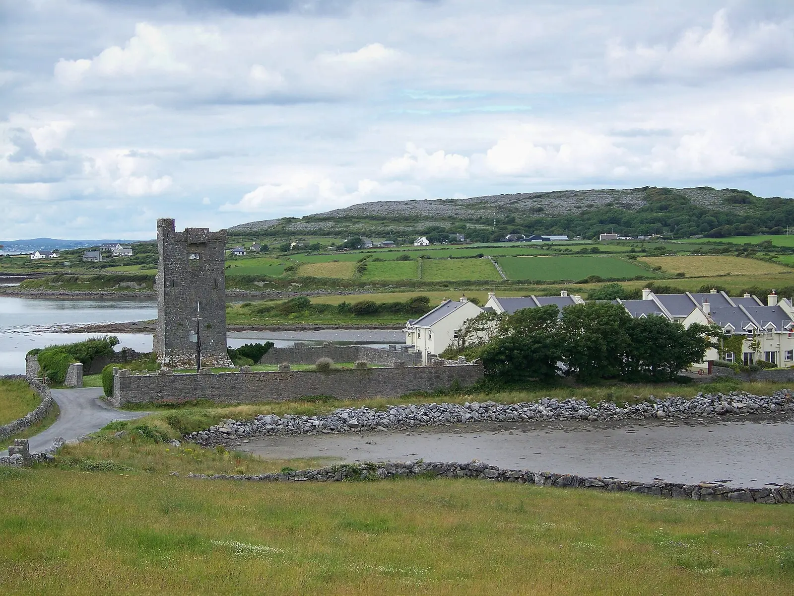 A small medieval tower house located on the eastern side of Galway Bay (Oranmore, County Galway, Ireland)