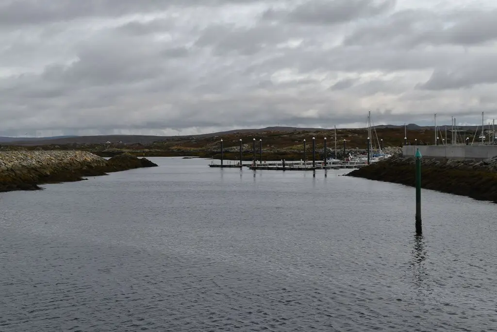 Outside Rossaveel Harbour