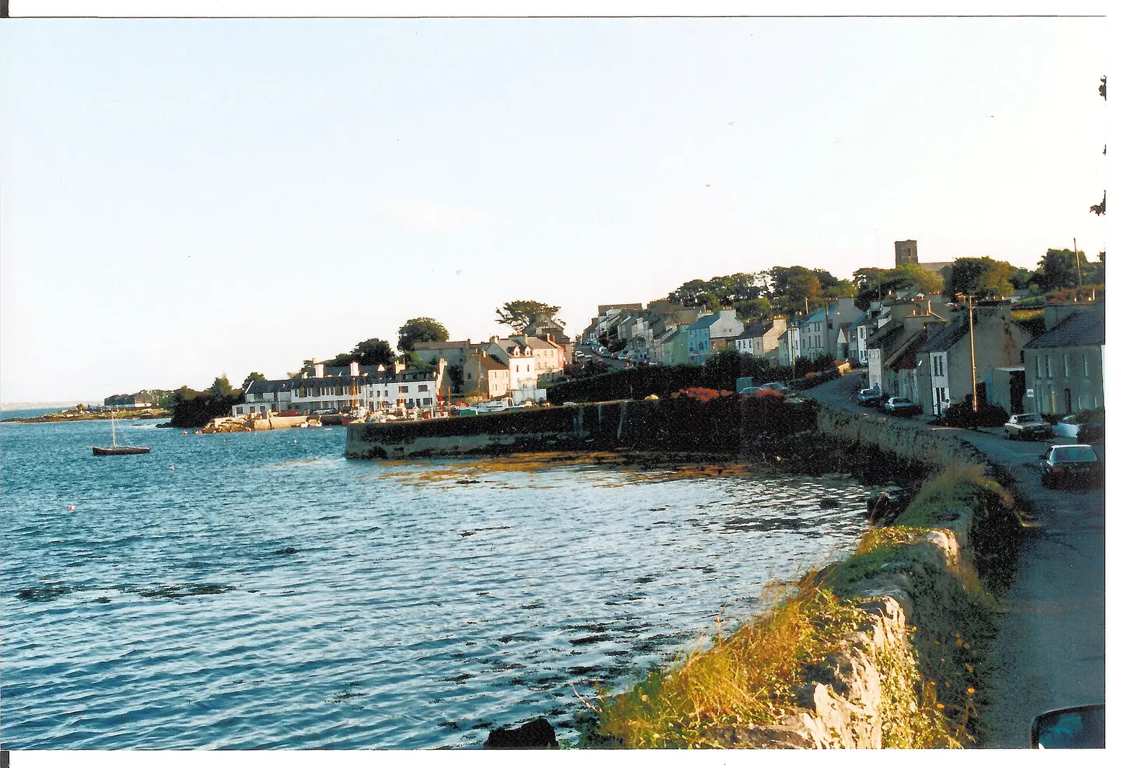 Roundstone Harbour and town